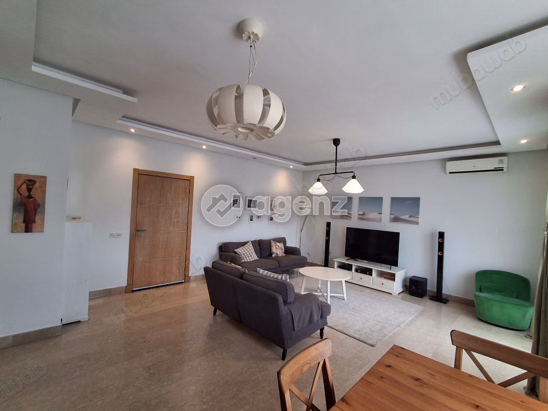 Appartement à louer 115 m², 3 chambres 
Casablanca Finance City 
Casablanca
