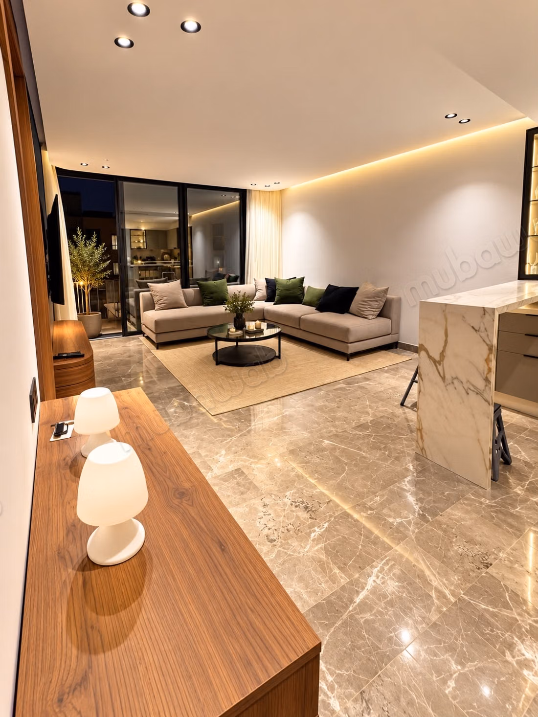 Studio neuf meublé riviera