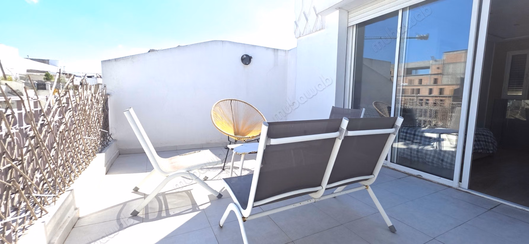 Duplex meublé 65m2 4è étage Terrasses Clim Maarif