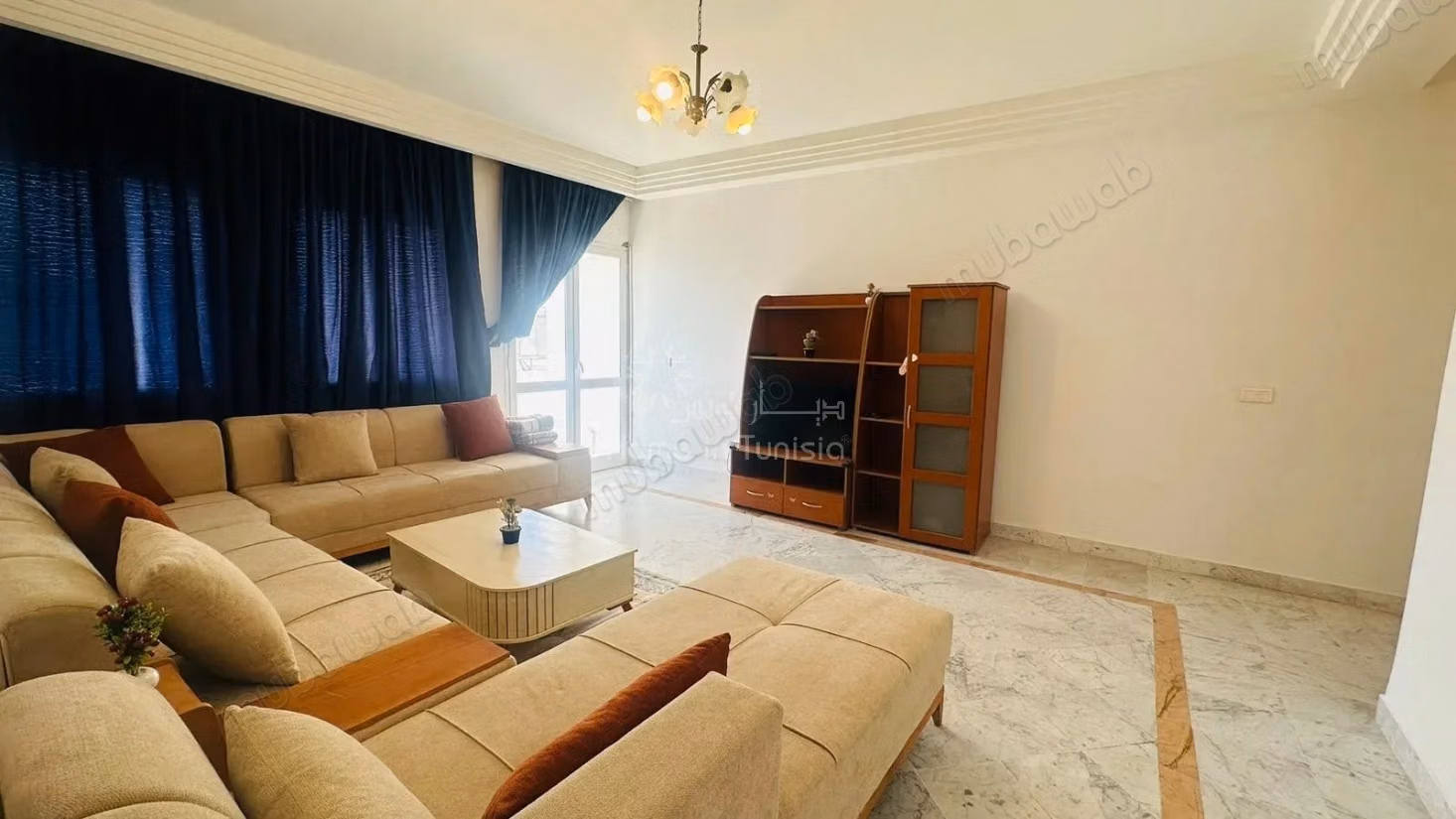 À louer – appartement s3 meublé à sousse corniche