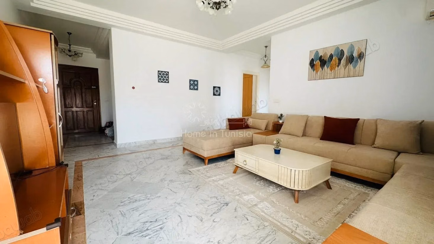 À louer – appartement s3 meublé à sousse corniche