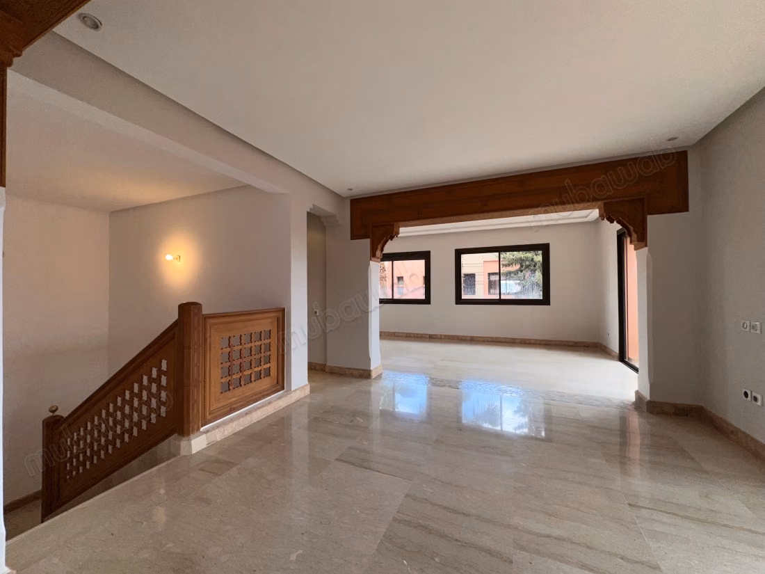 1. Duplex de Prestige avec Jardin et Piscine en Résidence Sécurisée – Route de l’Ourika, Marrakech