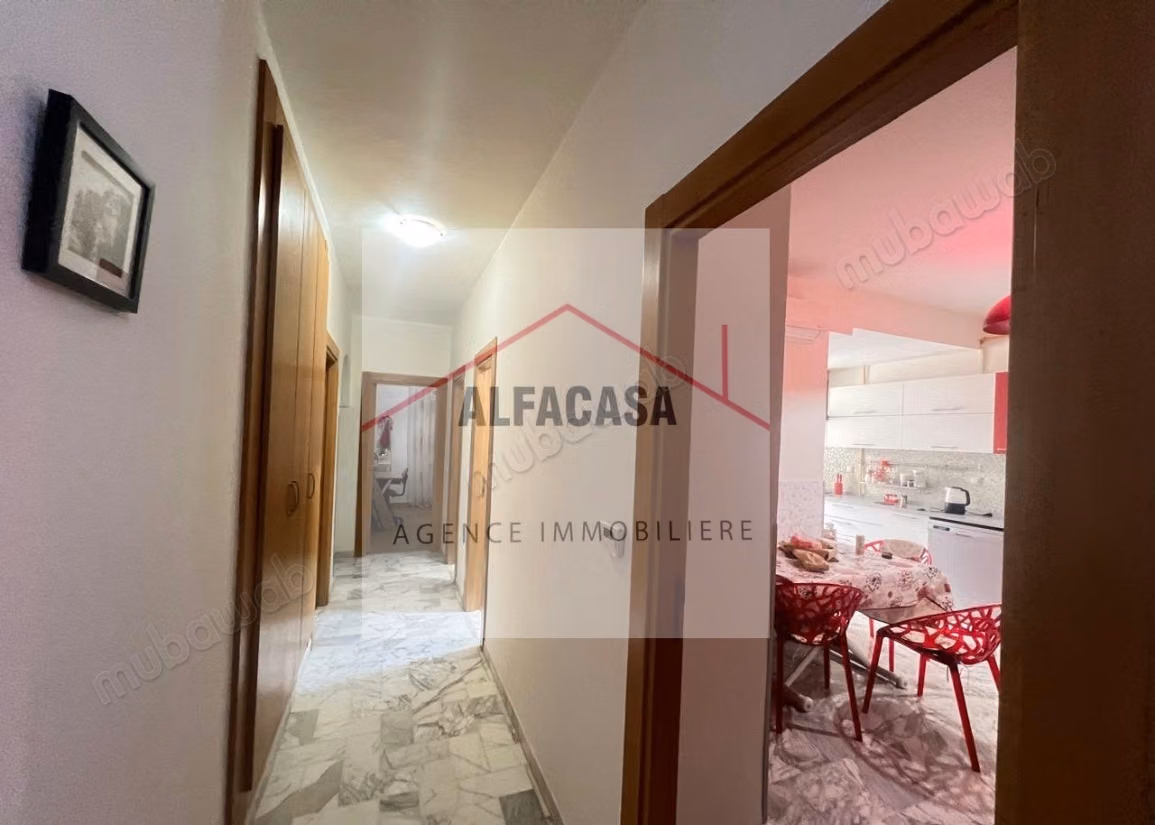 For sale an S4 apartment with garden in Aouina Gardens