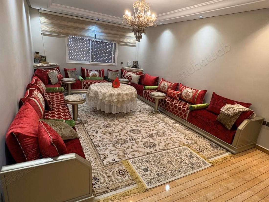Appartement meublé 3CH à louer sur Bernoussi