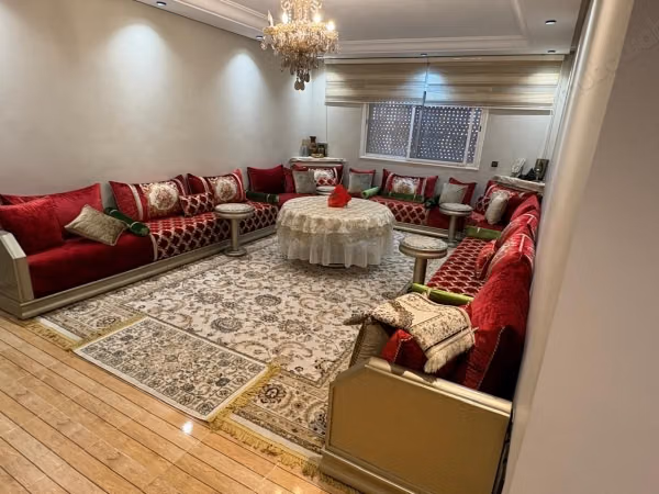 Appartement meublé 3CH à louer sur Bernoussi