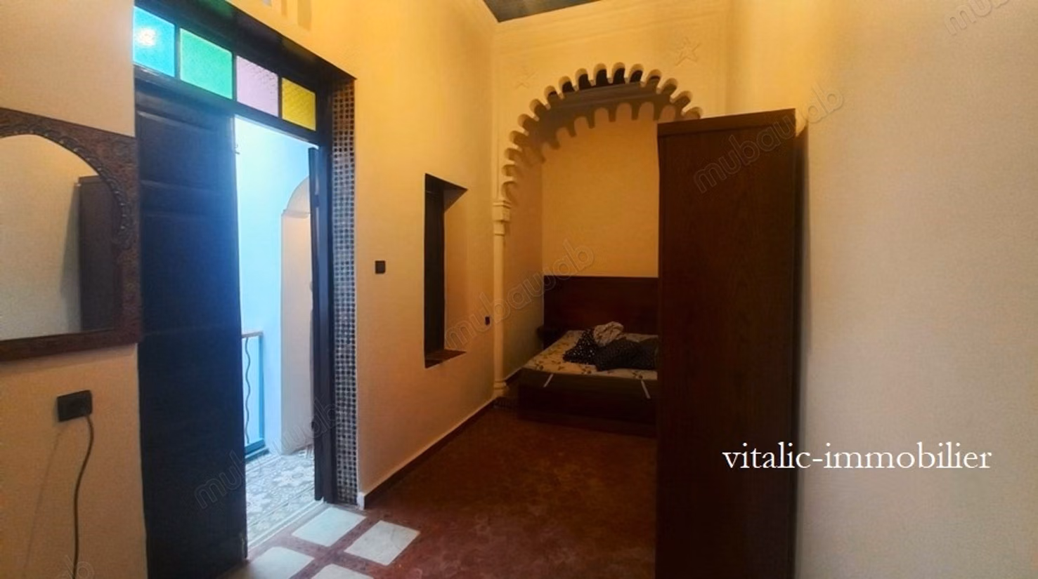 Medina grand riad avec terrasse & vue mer