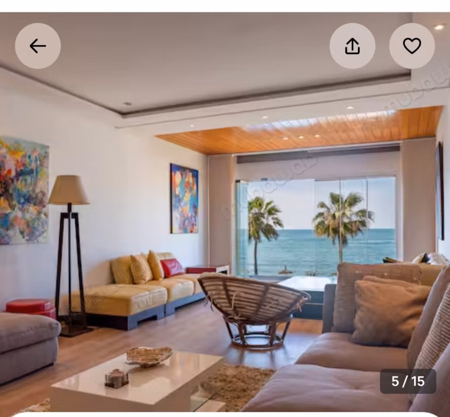Skhirat plage appât enitierement meublé à louer