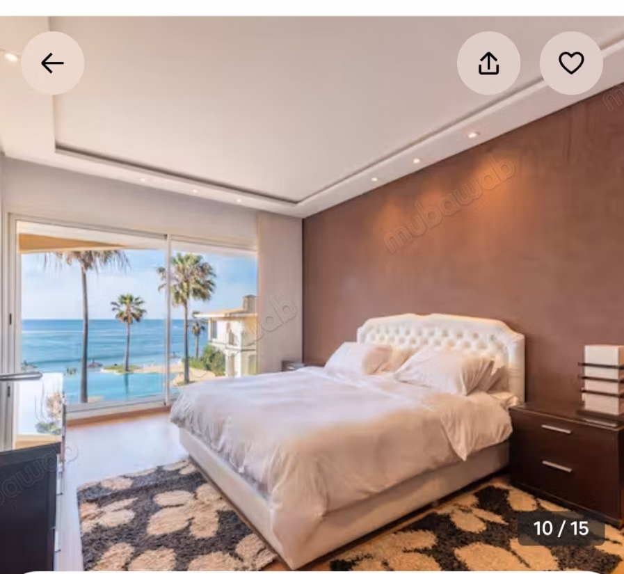 Skhirat plage appât enitierement meublé à louer