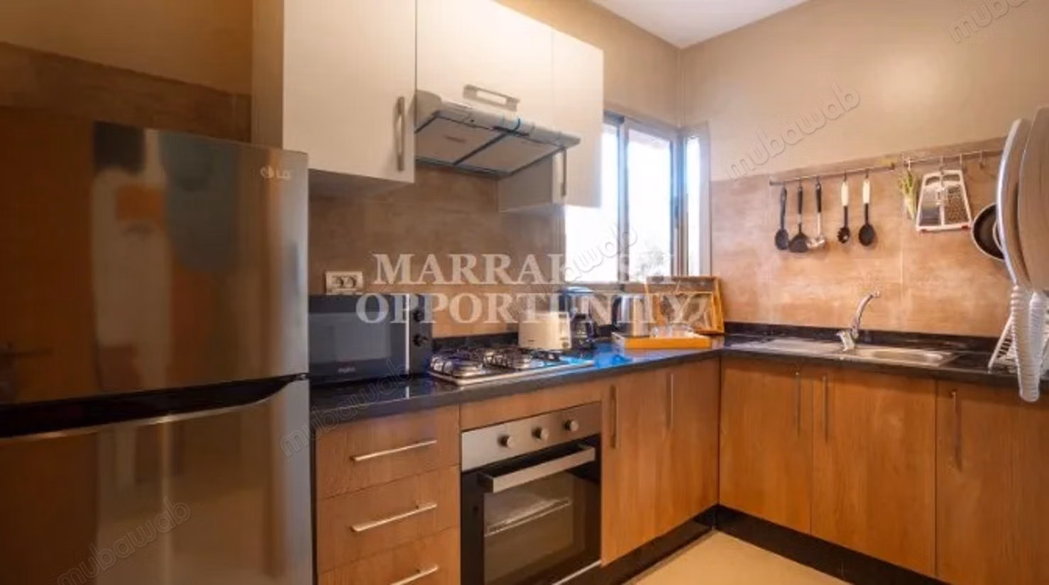 Magnifico appartamento con giardino privato in affitto