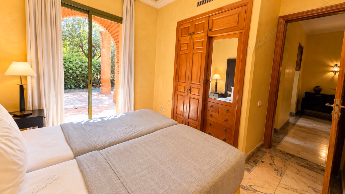 Marrakech the Palmeraie for sale apartment on the ground floor 107 m²