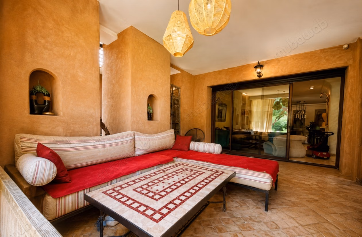 Rez de jardin 2 chambres à louer à l'Agdal