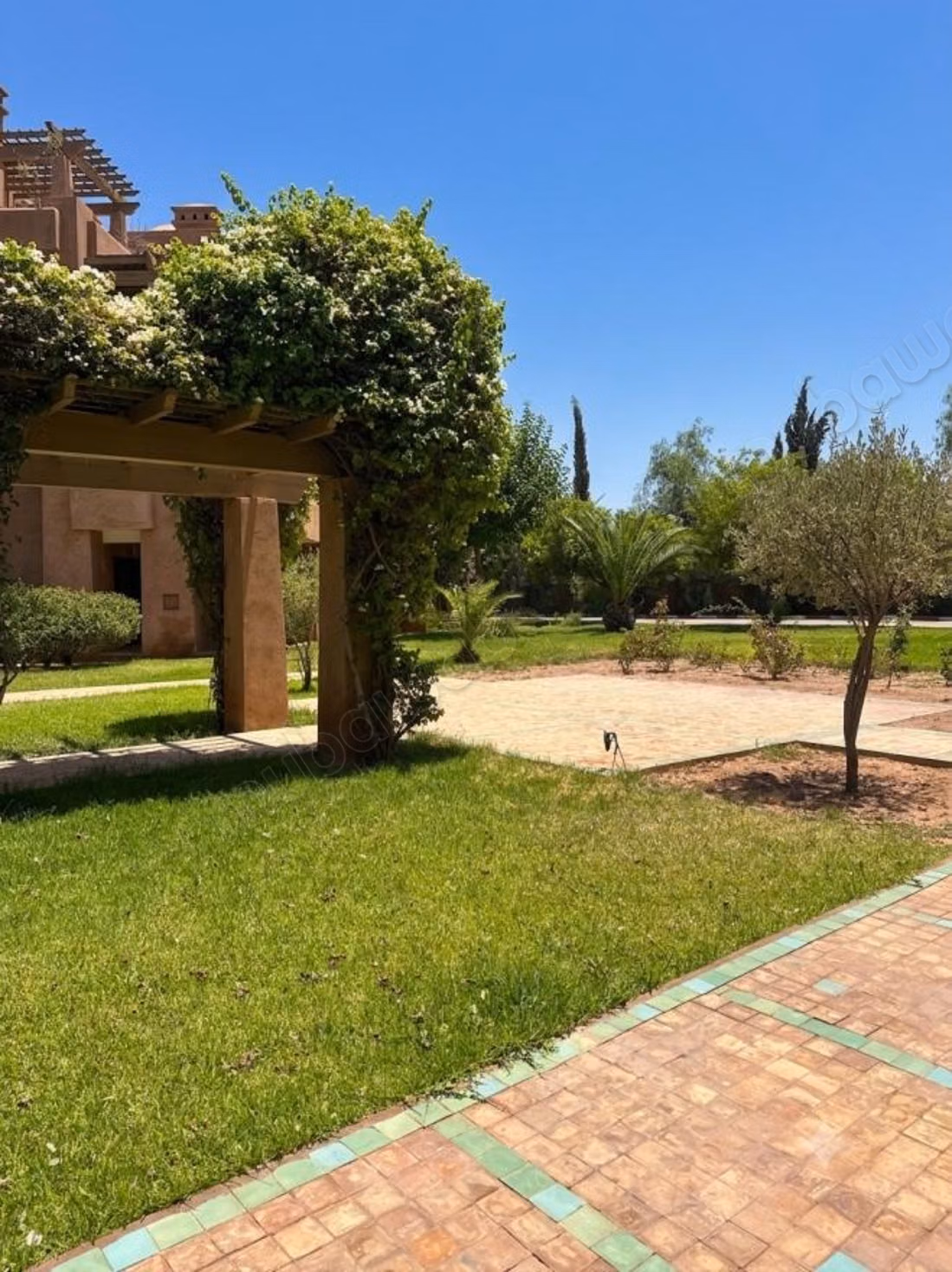 Rez de jardin 2 chambres à louer à l'Agdal