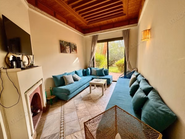 Palmeraie: Appartement 2 chambres avec jardin