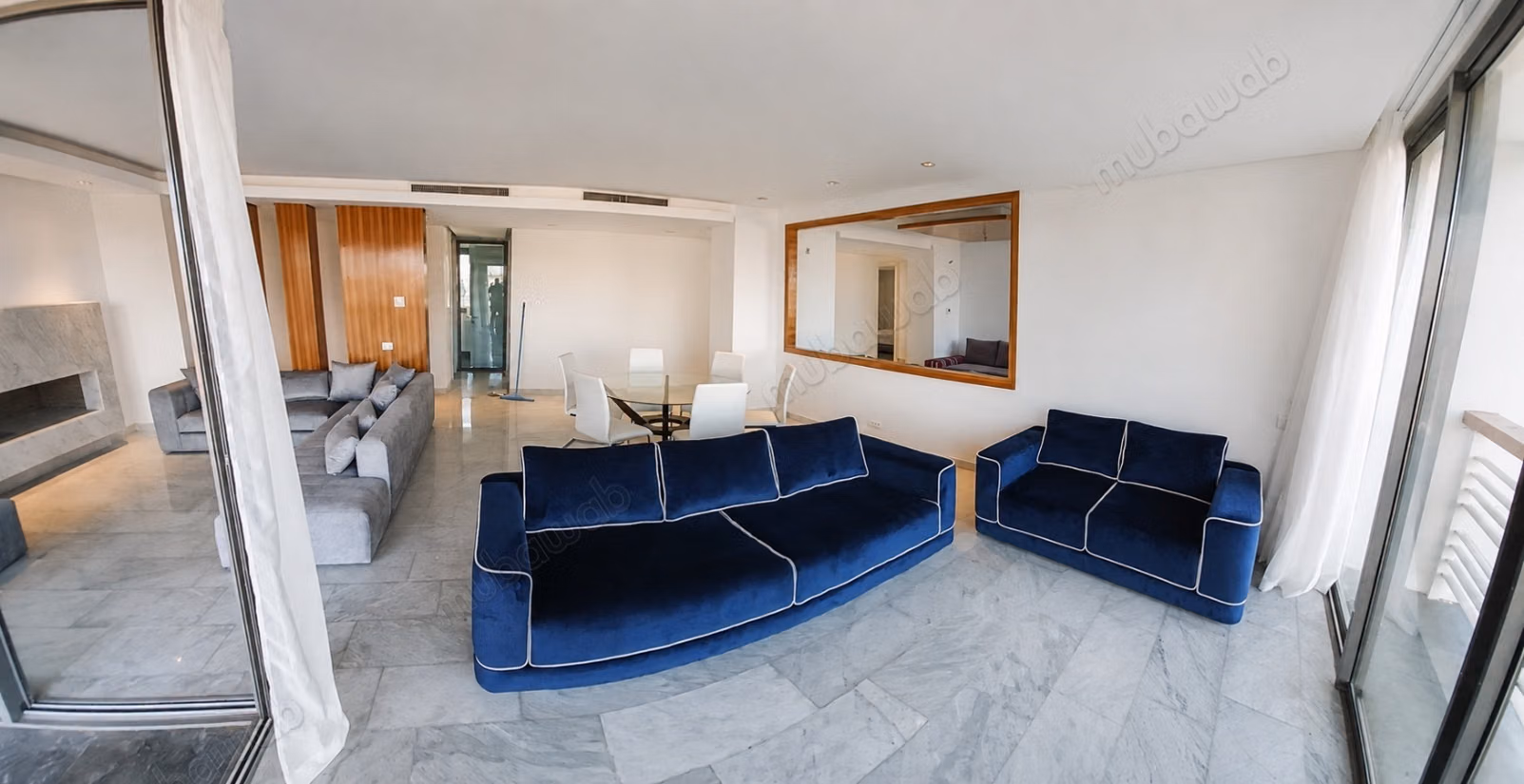 Duplex à louer cadre verdoyant avec piscine, VIDE