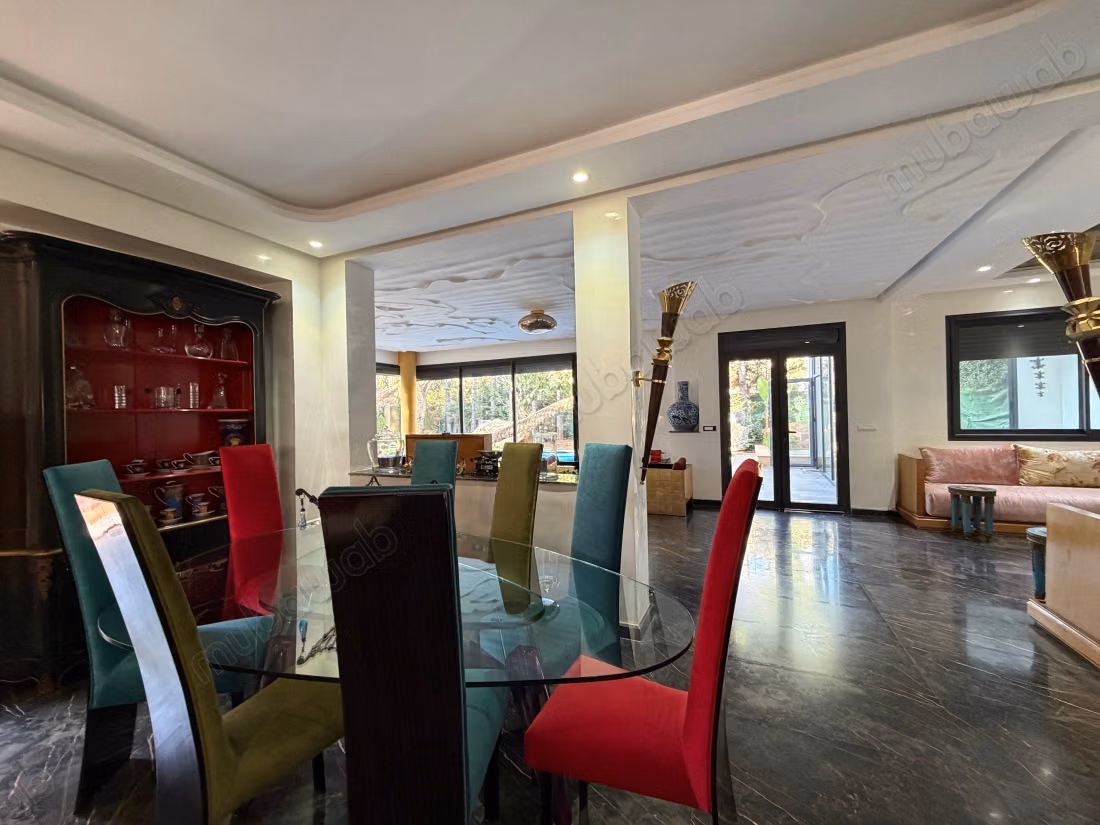 Magnifique villa meublé sur la ville verte