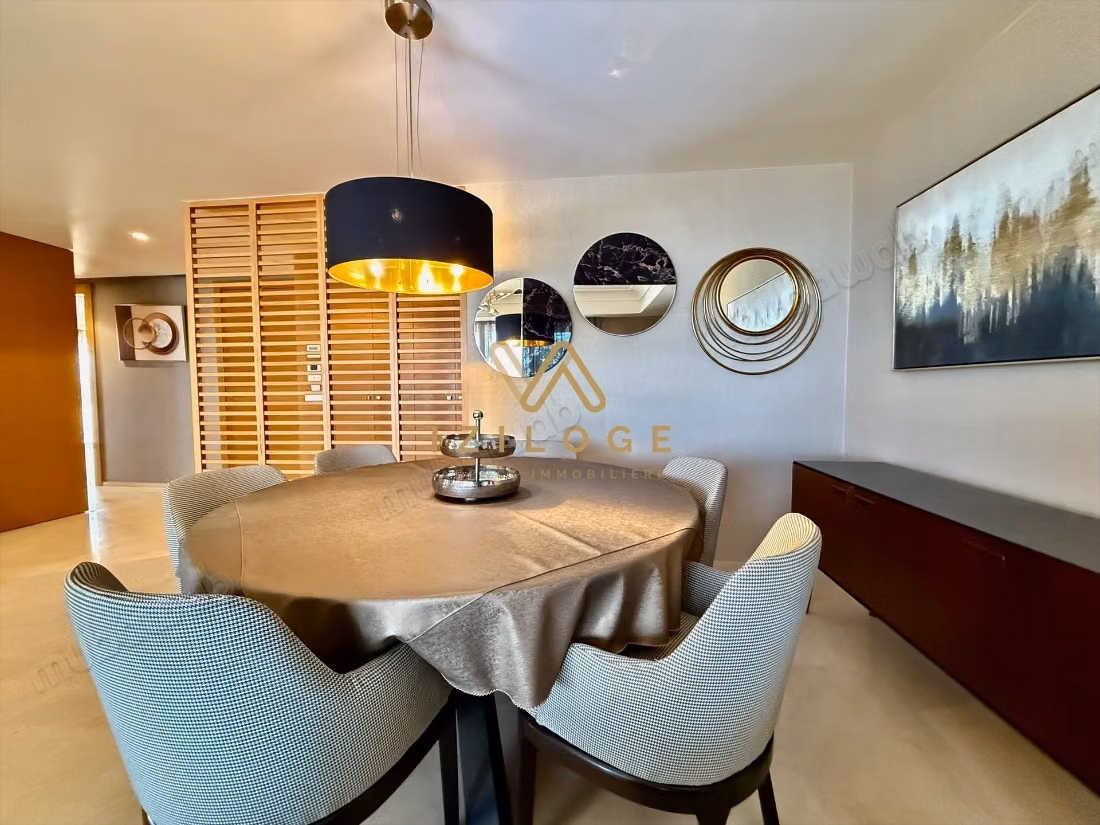 Très bel appartement en location à Casablanca Finance City. 3 chambres agréables. Bien meublé