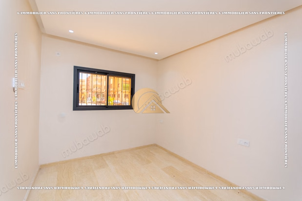 Appartement neuf vide de 49 m² à vendre à Charaf – Rez de chaussée, 1 chambre et cuisine ouverte