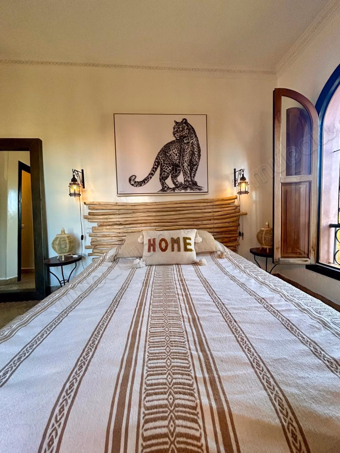 Riad style villa 5 bedrooms with pool palmeraie