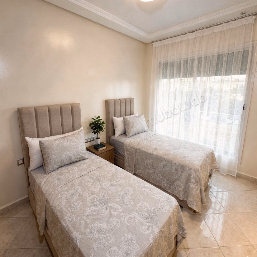 Nuovo appartamento in affitto 85m² di fronte a Marjan, strada per Rabat, Tangeri