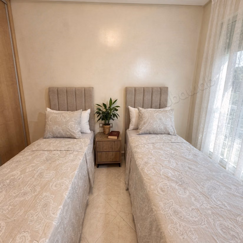 Nuovo appartamento in affitto 85m² di fronte a Marjan, strada per Rabat, Tangeri