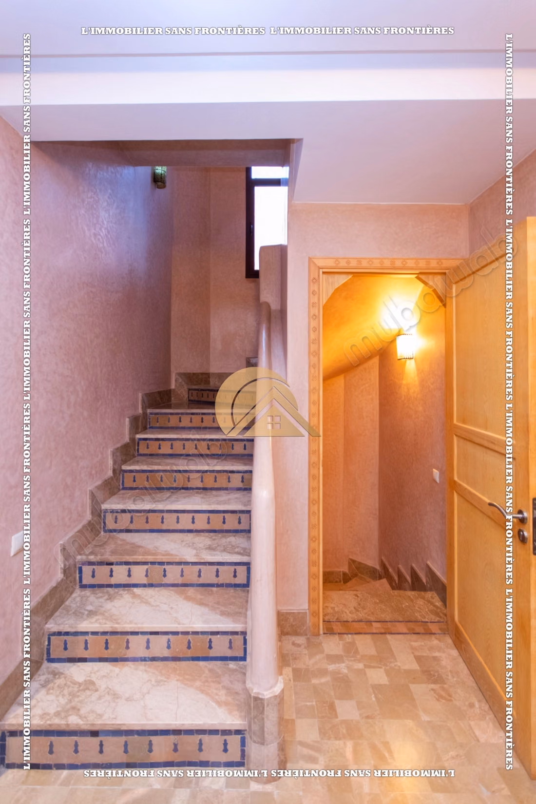 Furnished villa for sale on Route de l’Ourika – Jardin d’Atlas, golf view and private pool