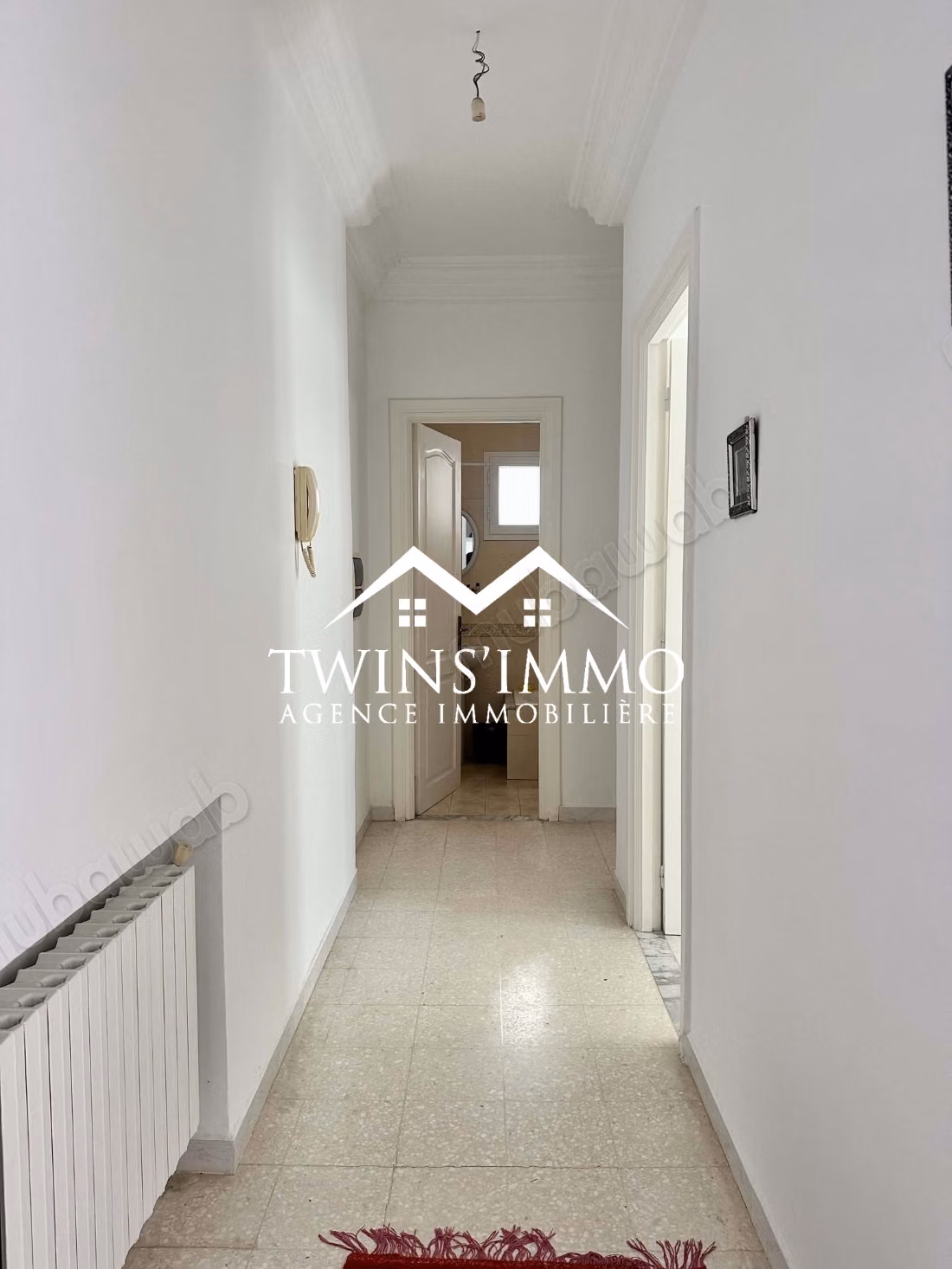 Piano di Villa S2 arredato La Marsa