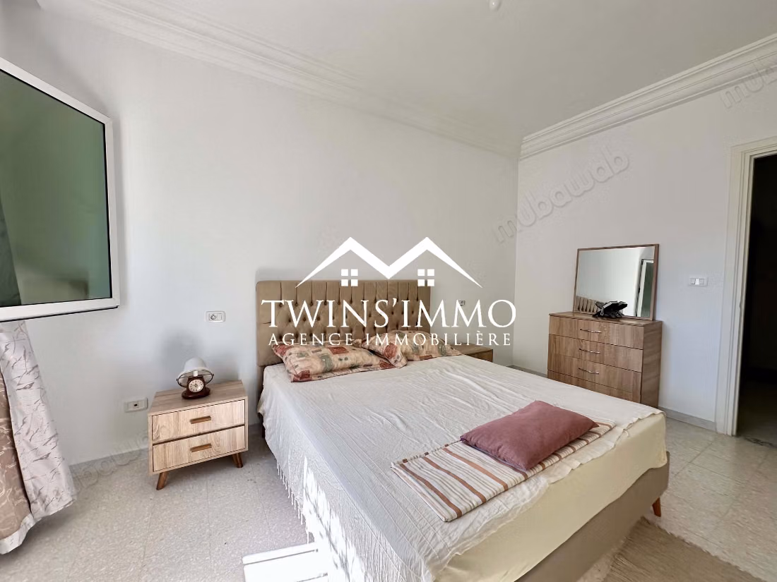 Piano di Villa S2 arredato La Marsa