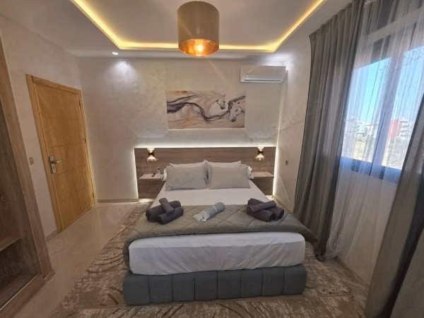 Appartement à vendre à Larache. Superficie totale 74 m². Meublé