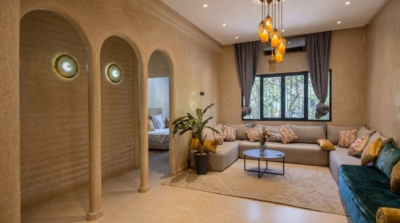 Appartement d'exception en location à Guéliz