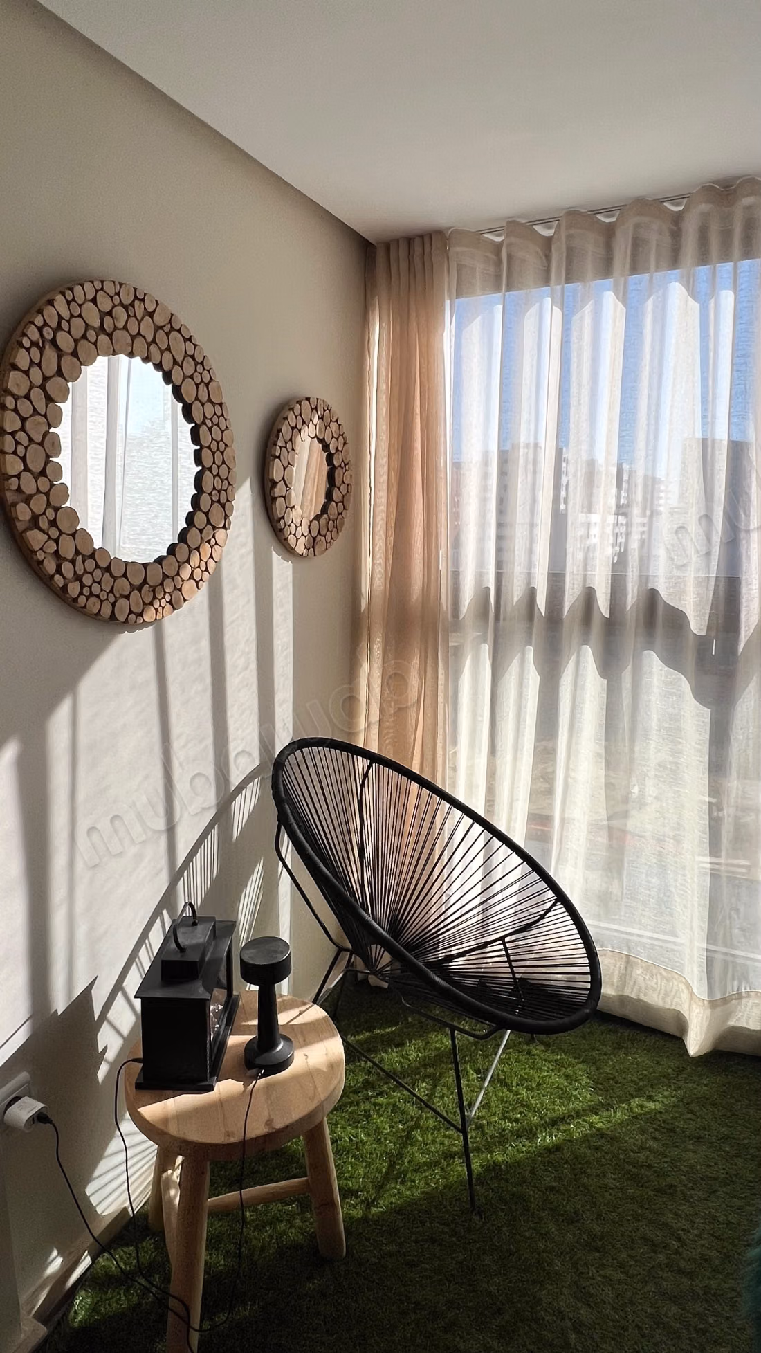 Appartement meublé cfc avec terrasse
