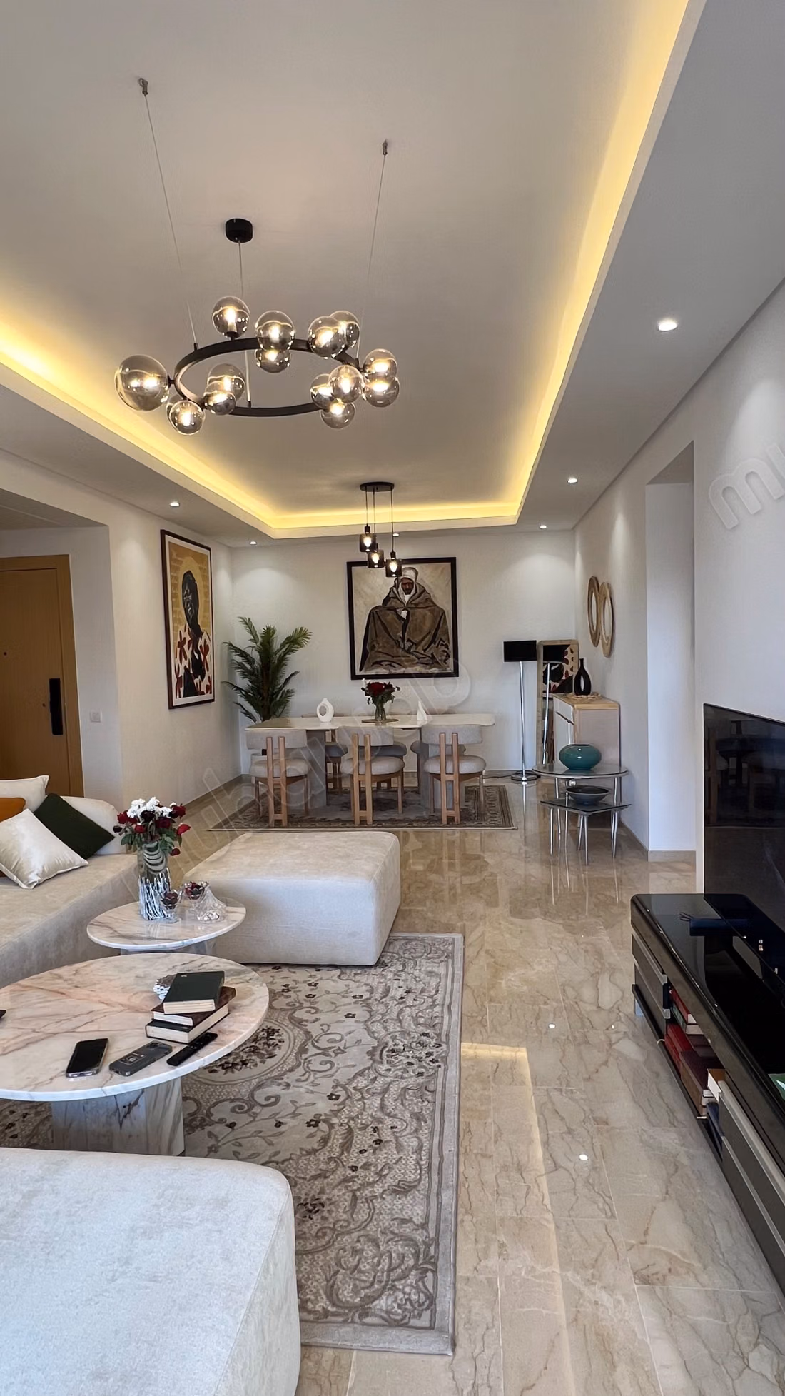 Appartement meublé cfc avec terrasse