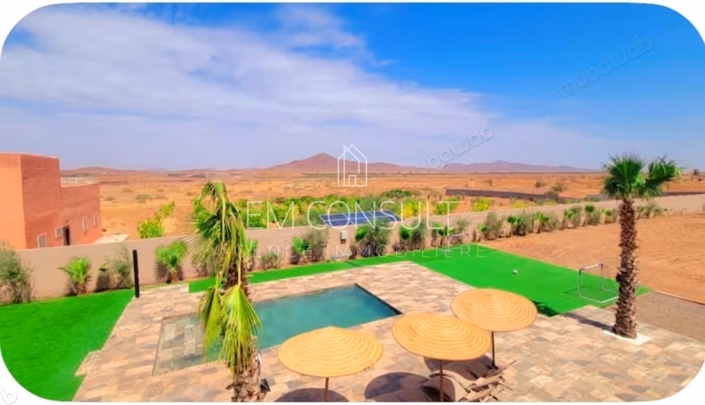 À vendre villa 4ch route de fez