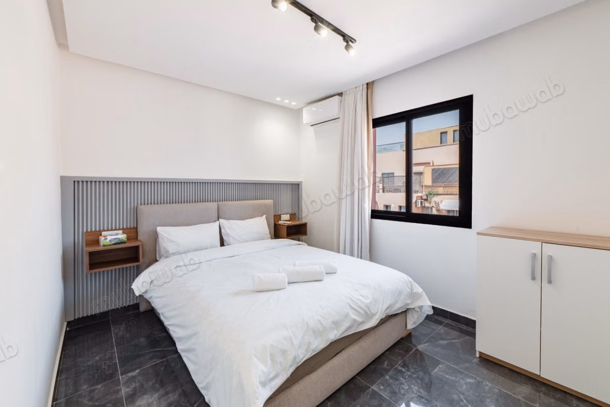 Apartment for rent in Guéliz. 3 nice rooms. Furnished
