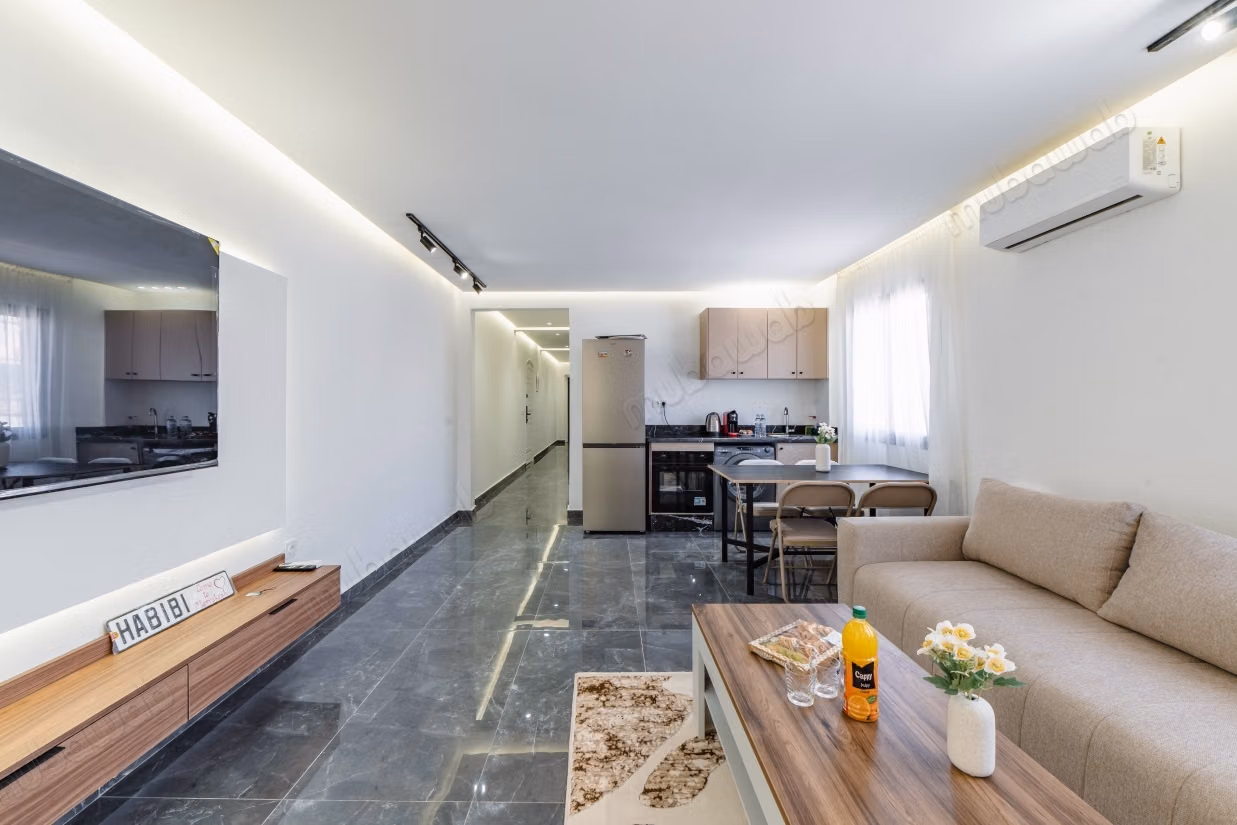 Apartment for rent in Guéliz. 3 nice rooms. Furnished