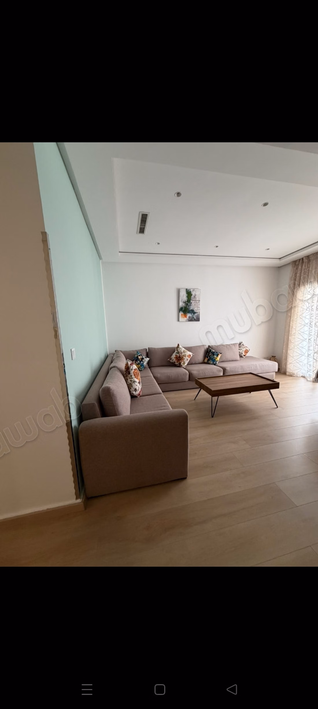 Beautiful apartment for rent with a beautiful view. 2 large rooms. Furnished