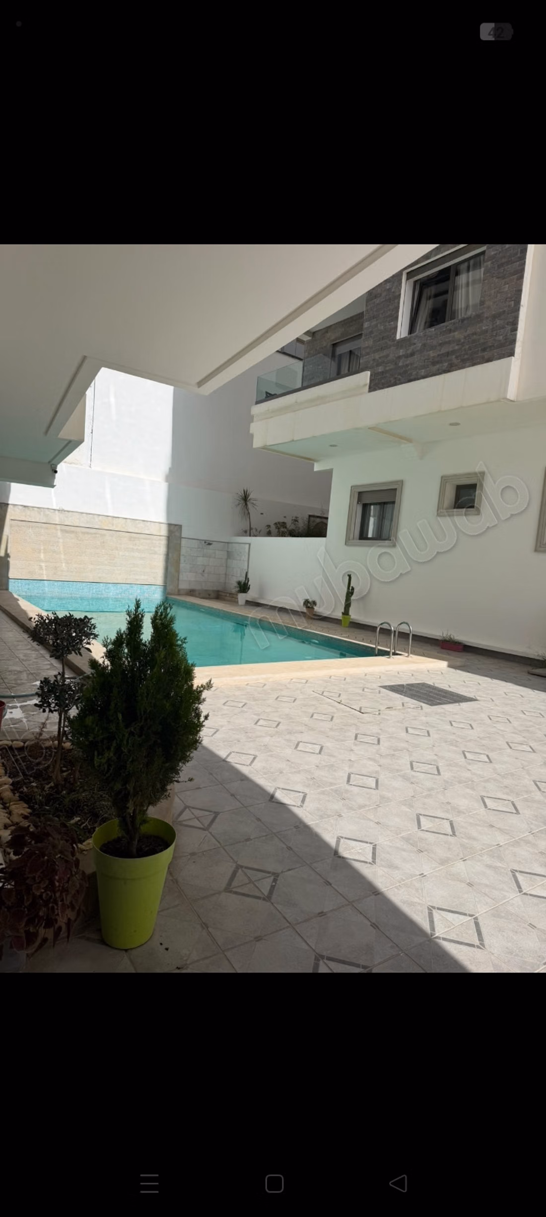 Beautiful apartment for rent with a beautiful view. 2 large rooms. Furnished