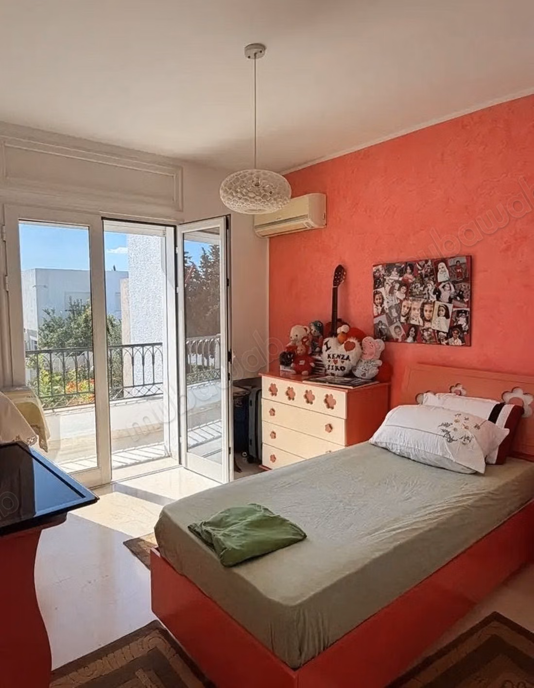 A louer une villa meublée avec piscine à la Marsa