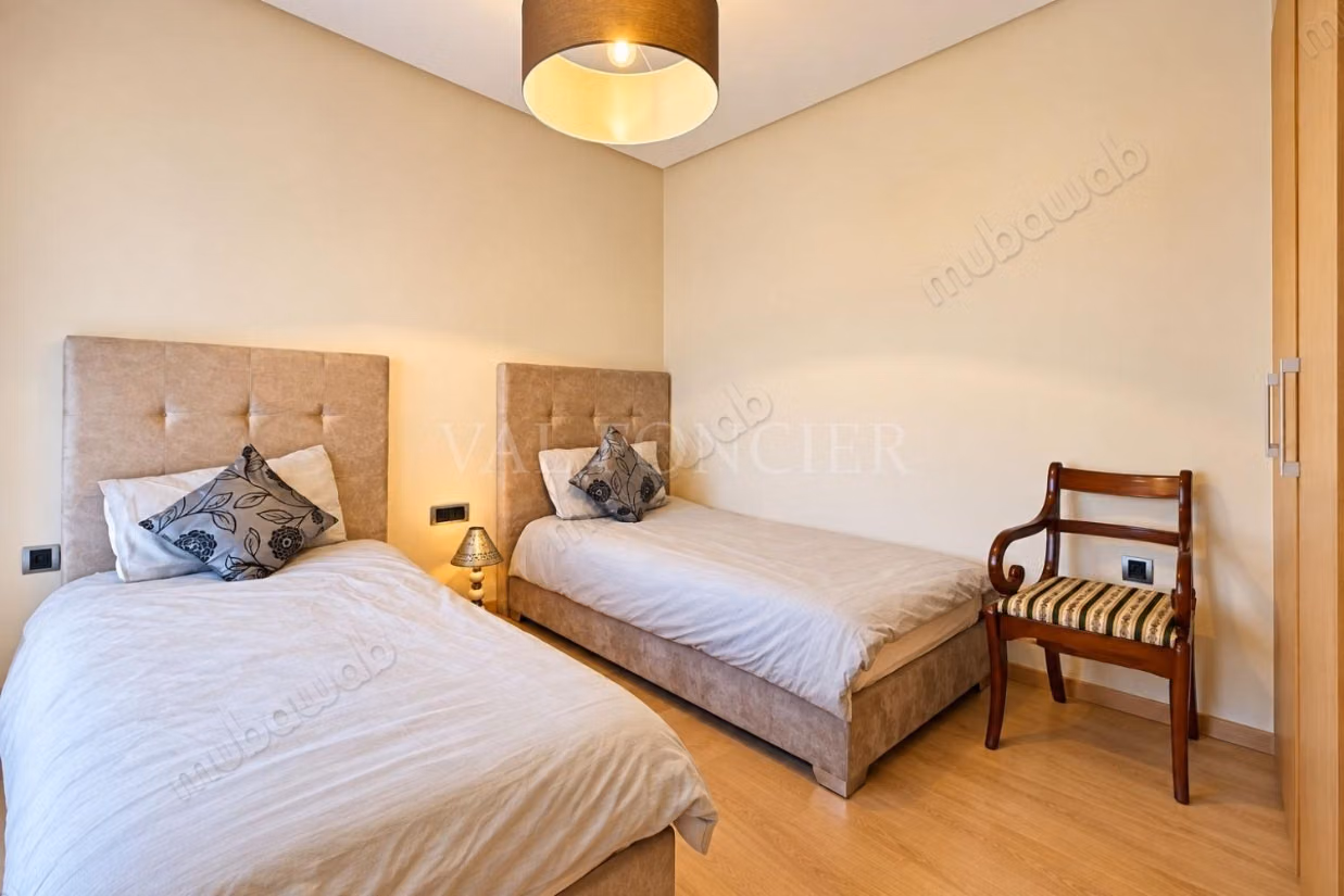 Location Appartement meublé 85m2 2 chambres avec terrasse vue golf, Marrakech