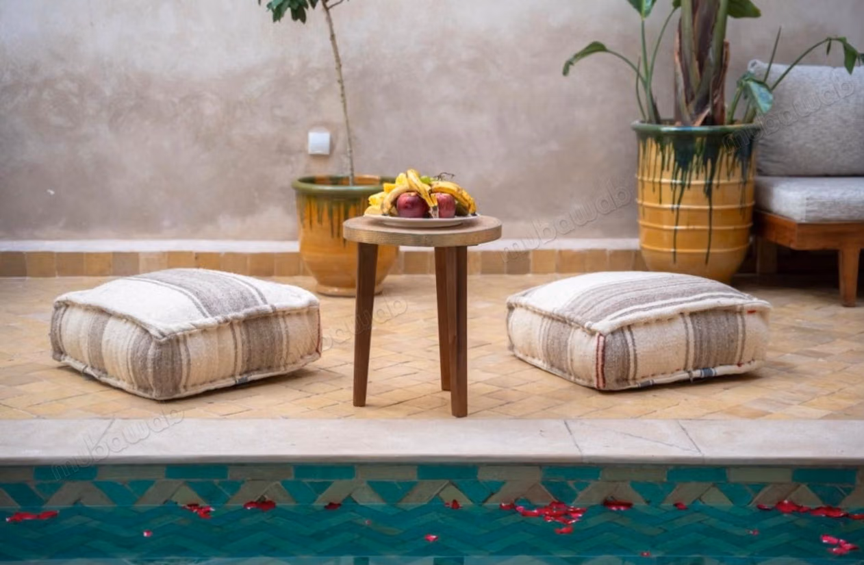 Somptueux riad à vendre à Michouar. 7 belles chambres. Piscine et cheminée
