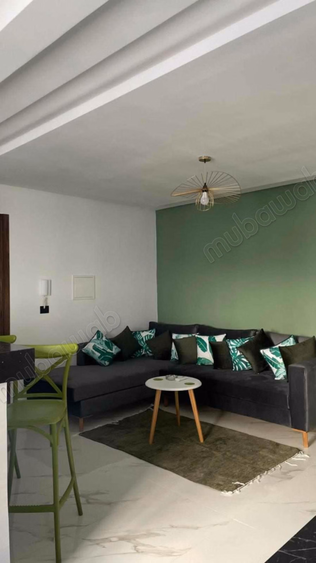 Location d'un appartement à Ain Zaghouan Nord. 1 beau appartement. Meublé