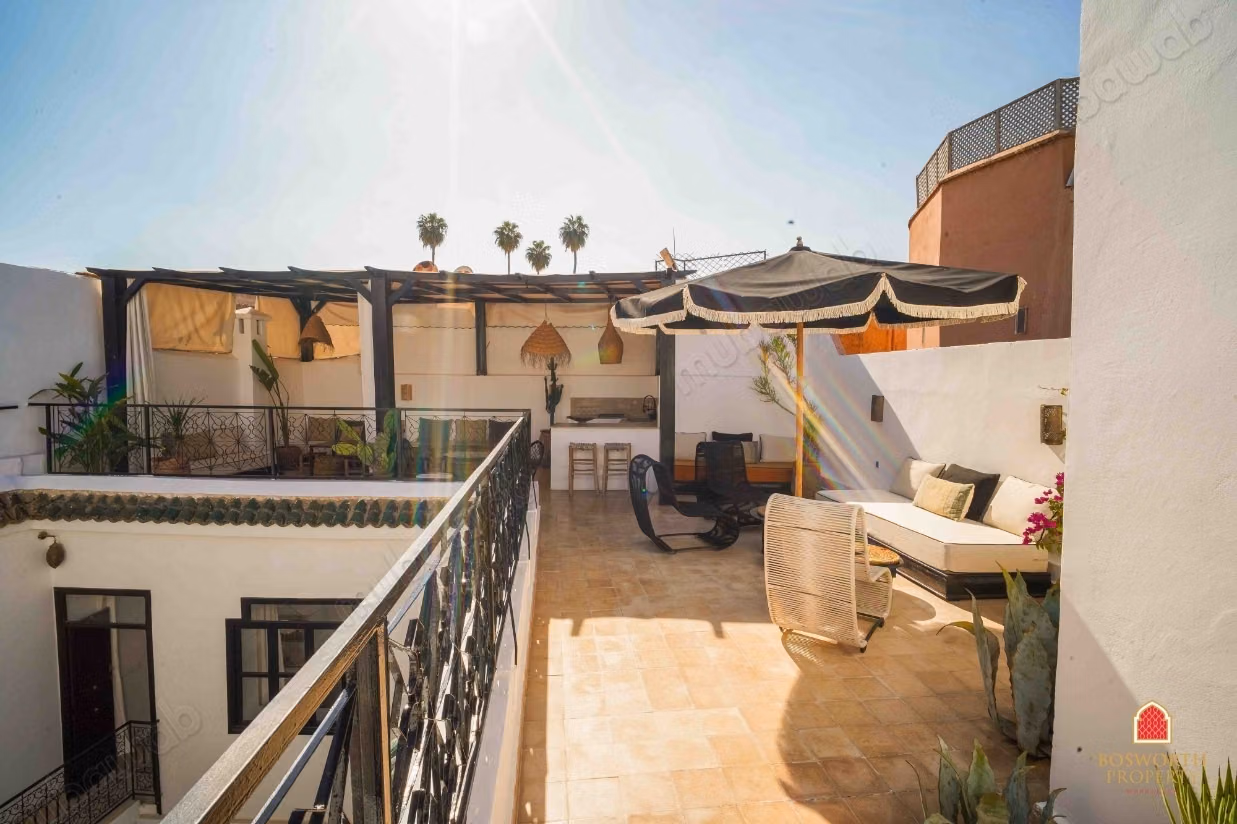 5 En Suite Central Medina Riad For Sale Marrakech