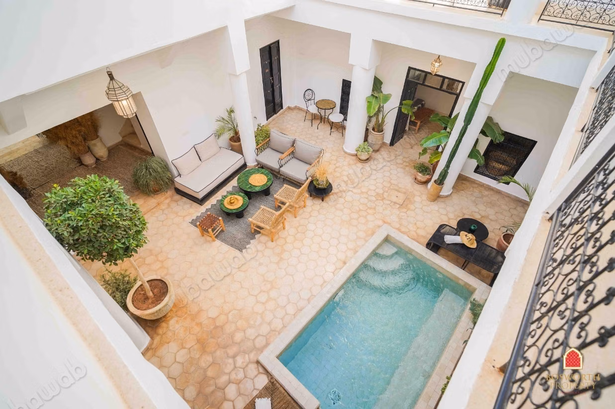 5 En Suite Central Medina Riad For Sale Marrakech