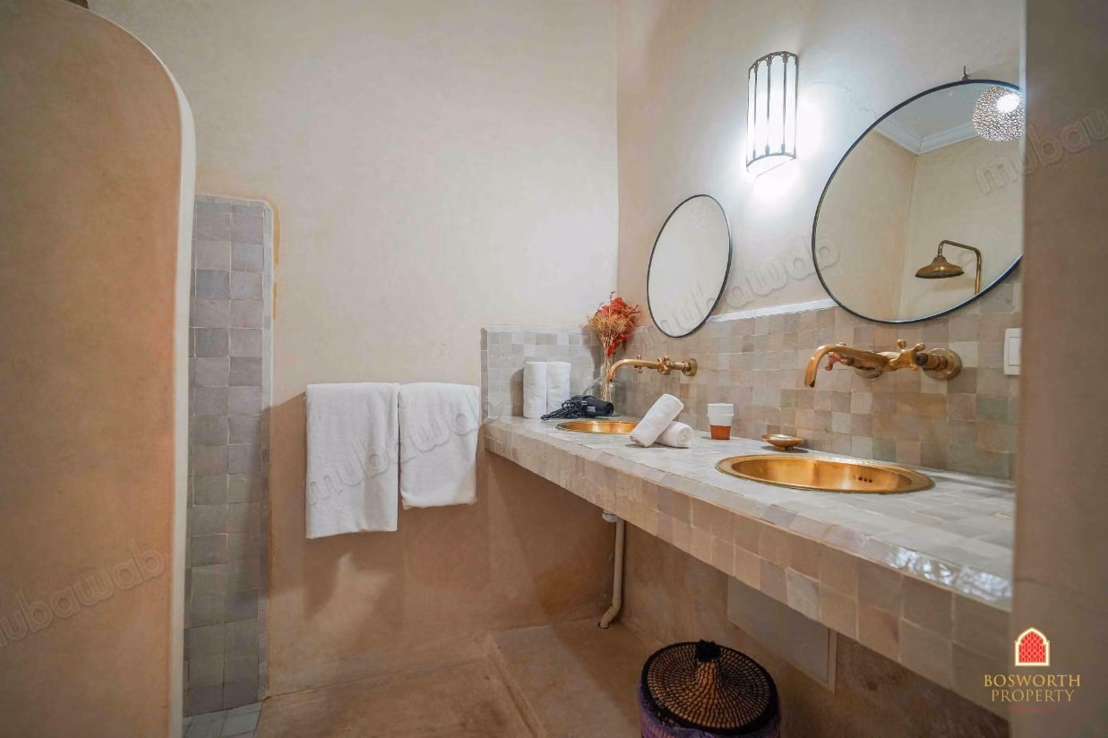 5 En Suite Central Medina Riad For Sale Marrakech