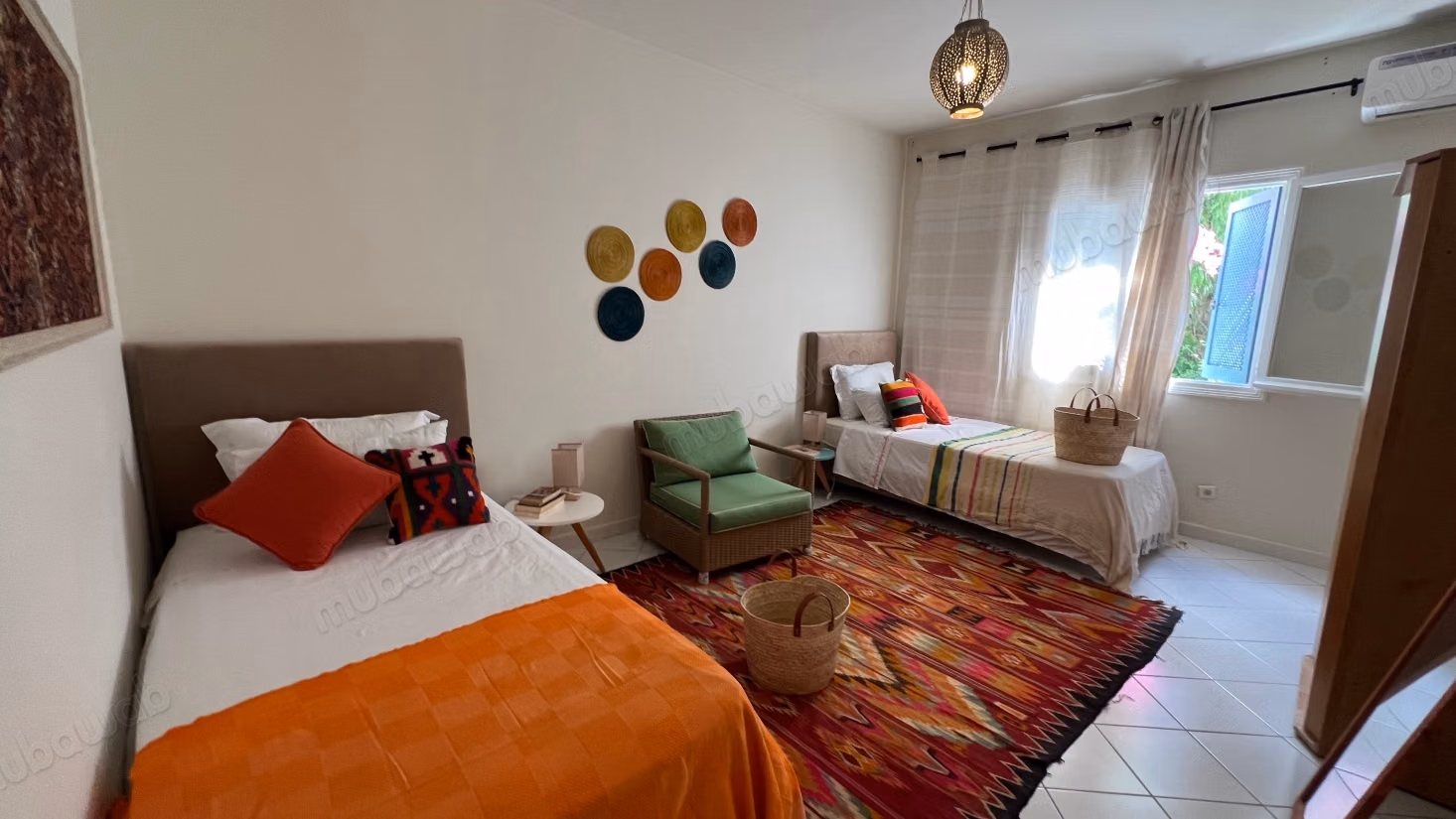Duplex s2 meublé avec Jardin à Gammarth