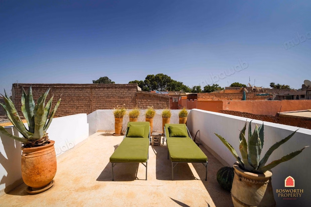 Riad Kasbah de luxe à vendre à Marrakech