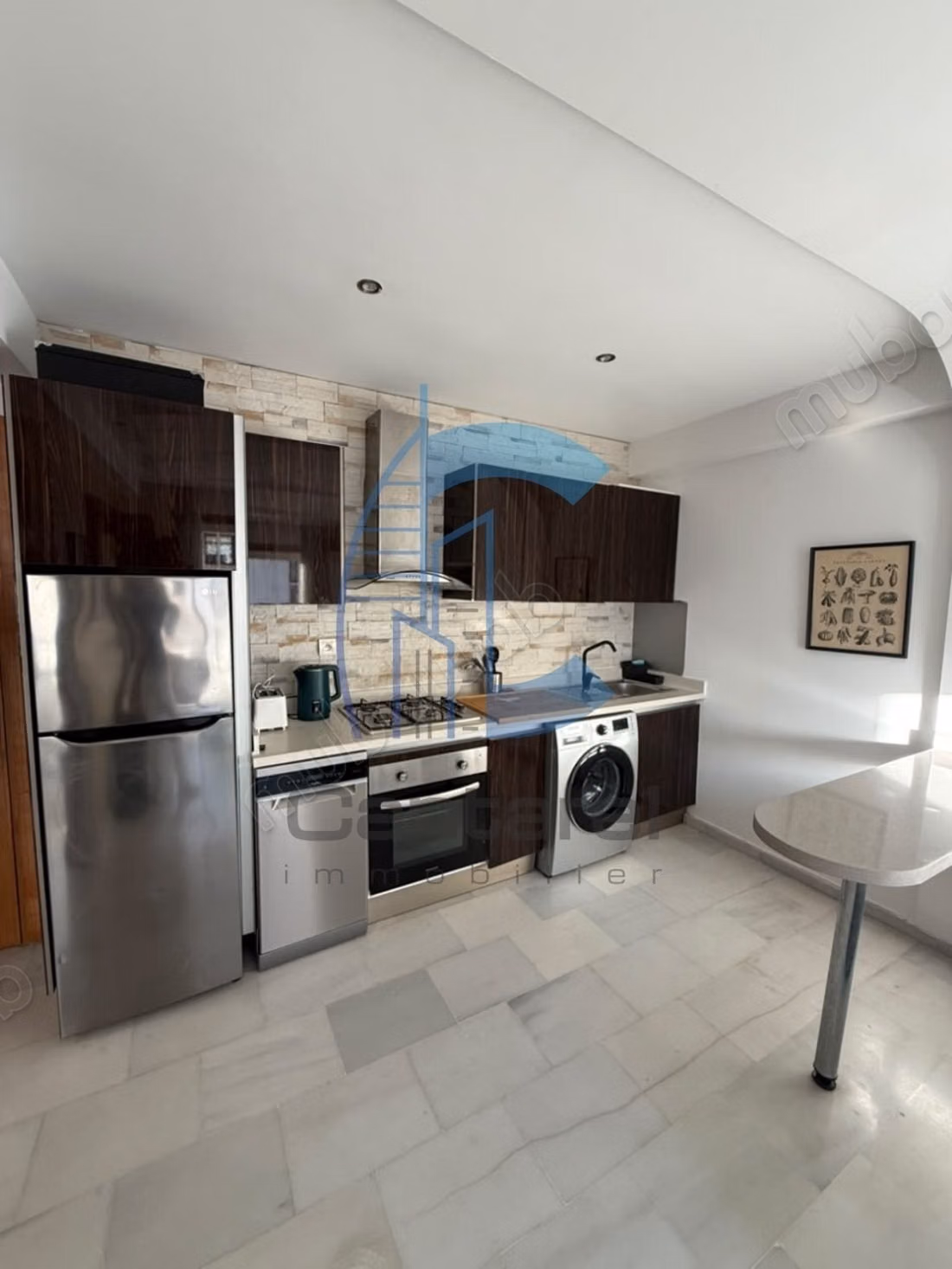 À louer studio de 45m² au quartier maarif