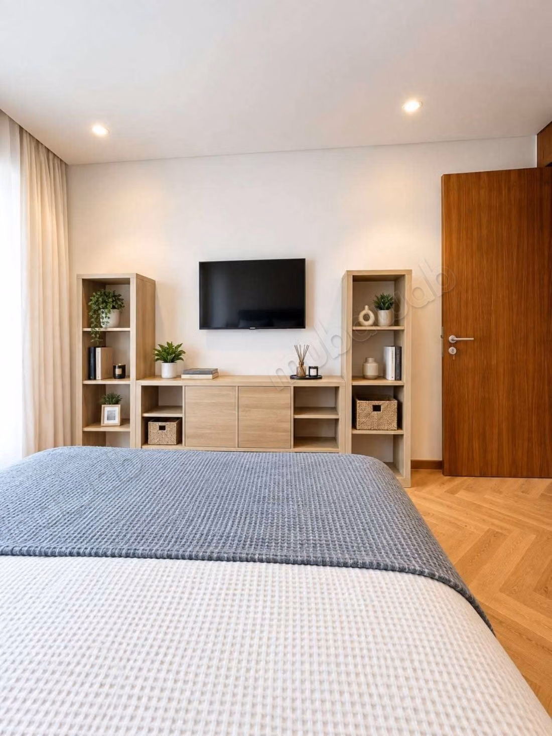 Huur van een appartement in Casablanca Finance City. Oppervlakte van 90m². Goed ingericht