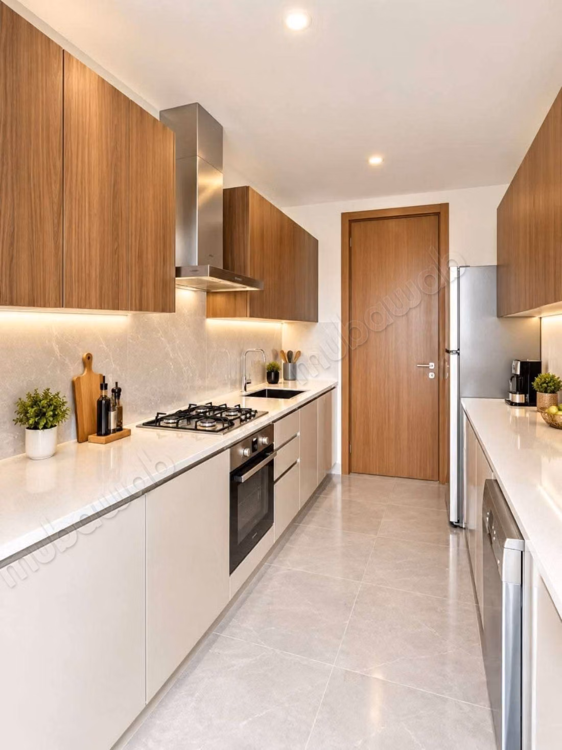 Huur van een appartement in Casablanca Finance City. Oppervlakte van 90m². Goed ingericht