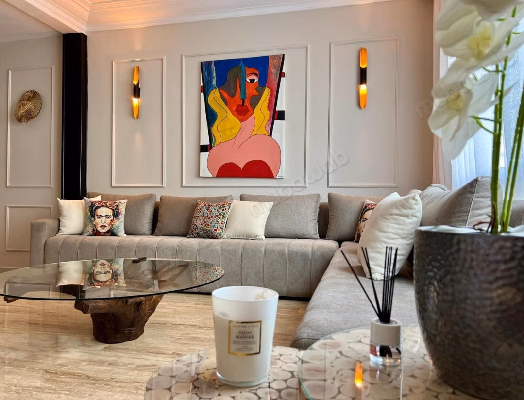 Bel appartement meublé 3 chambres à Quartier des hôpitaux