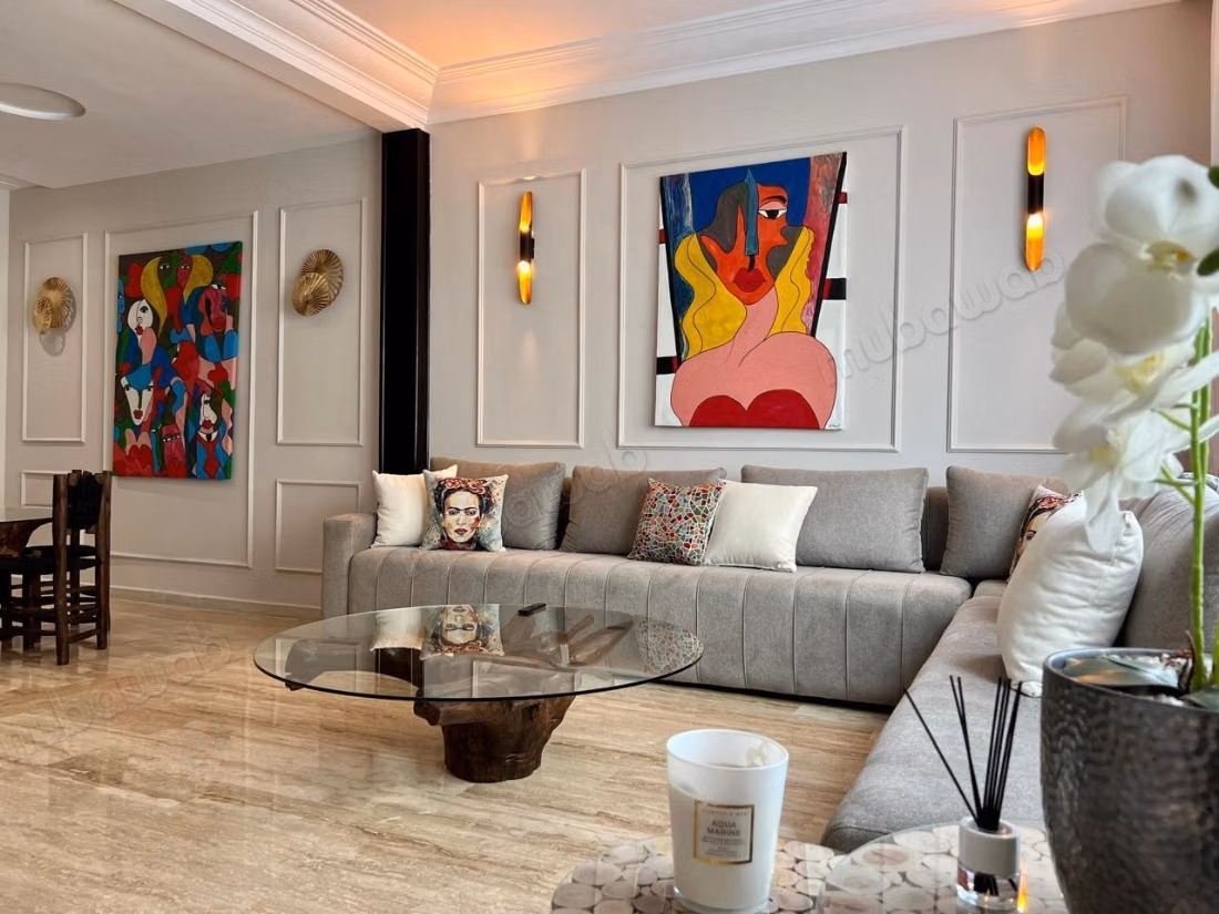 Bel appartement meublé 3 chambres à Quartier des hôpitaux